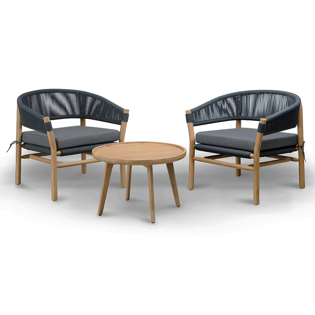 Calibre Furniture Hanifa 3 Piece Outdoor Setting