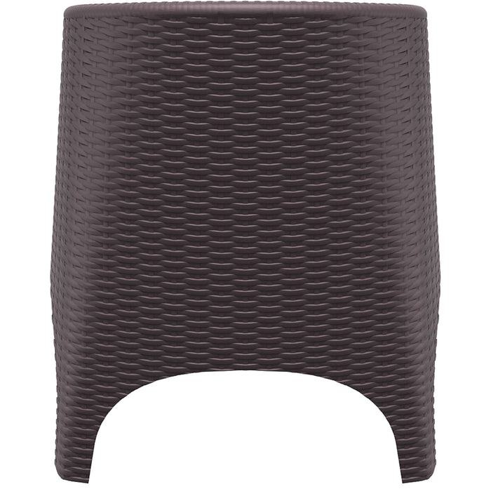 Siesta Aruba Arm Chair - Chocolate with Beige Cushion