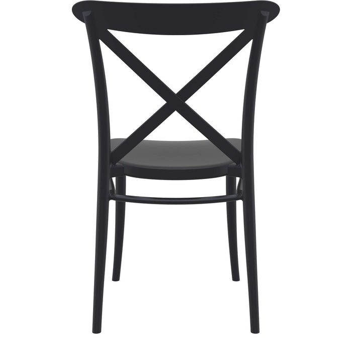 Siesta Cross Chair - Black