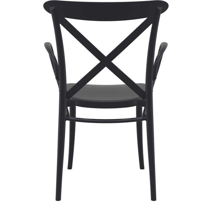 Siesta Cross XL Arm Chair - Black