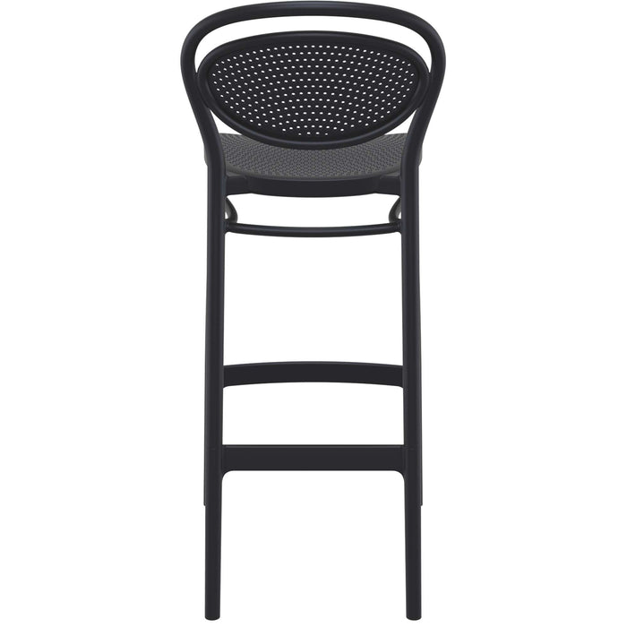 Siesta Marcel Bar Stool 75cm (Dry Bar Height) - Black