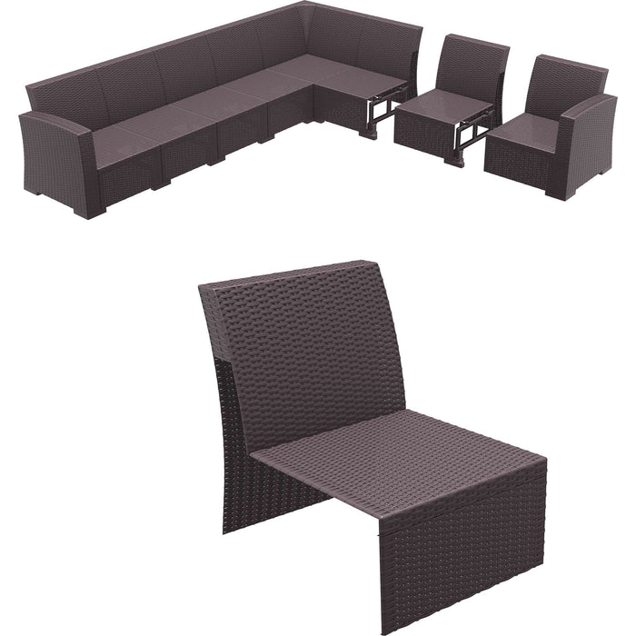 Siesta Monaco Extension Part - Chocolate