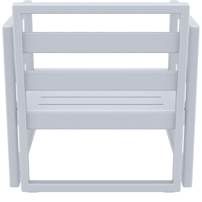Siesta Mykonos Lounge Arm Chair - Silver Grey