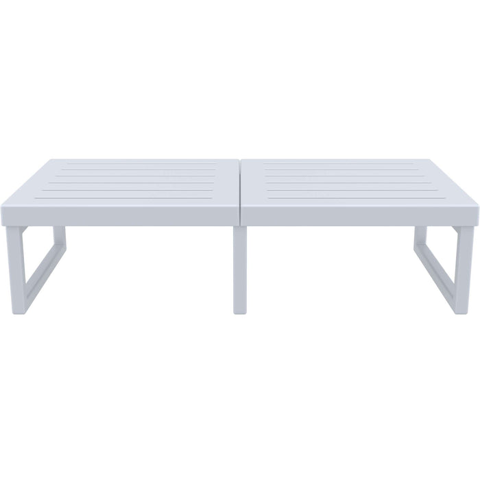 Siesta Mykonos Lounge Table XL - Silver Grey