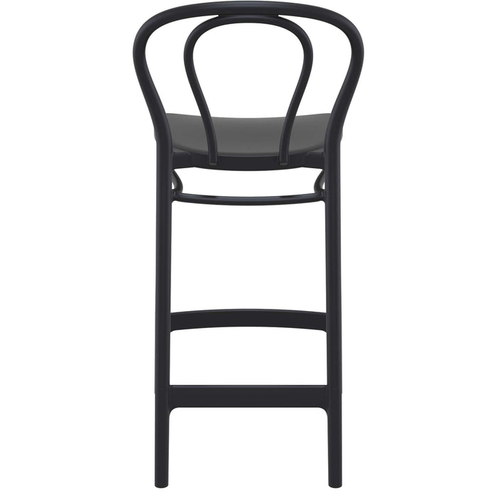 Siesta Victor Bar Stool 65cm (Counter Height) - Black