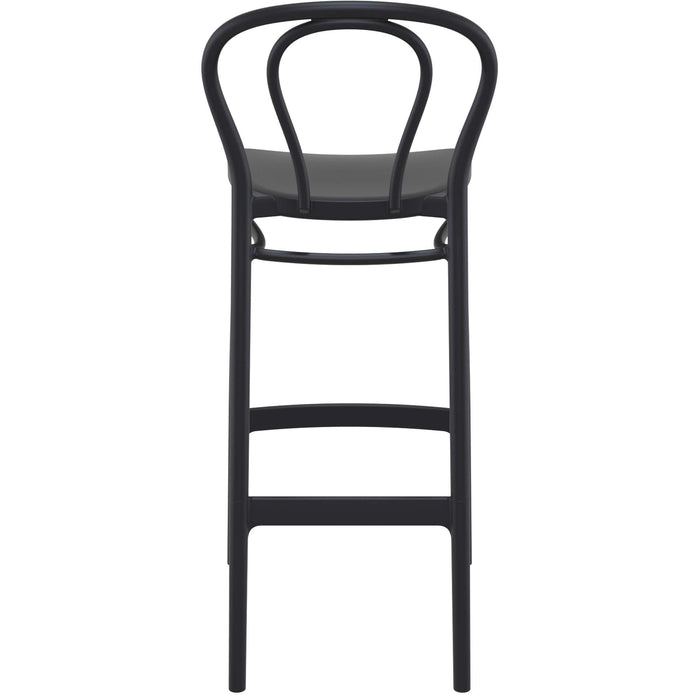 Siesta Victor Bar Stool 75cm (Dry Bar Height) - Black
