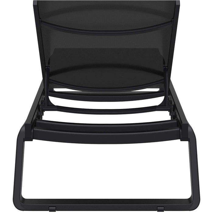 Siesta Tropic Sun Lounger Black