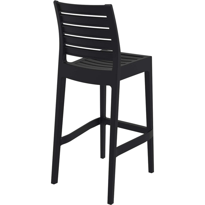 Siesta Ares Bar Stool 75cm (Dry Bar Height) - Black