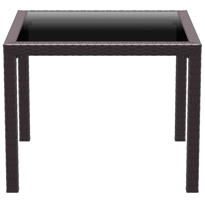 Siesta Bali Table 940 x 940 - Chocolate