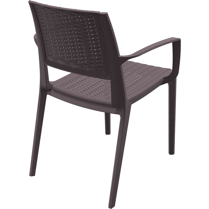 Siesta Capri Arm Chair - Chocolate