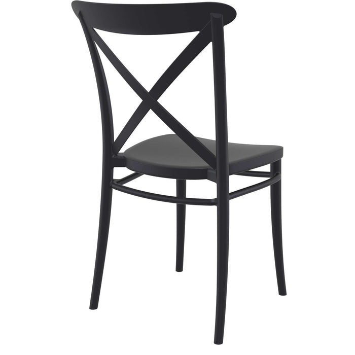 Siesta Cross Chair - Black