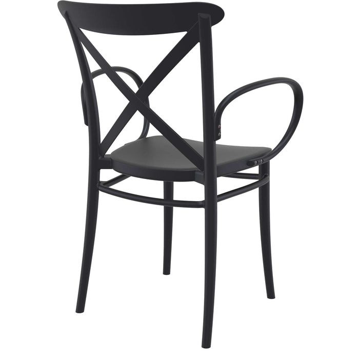 Siesta Cross XL Arm Chair - Black