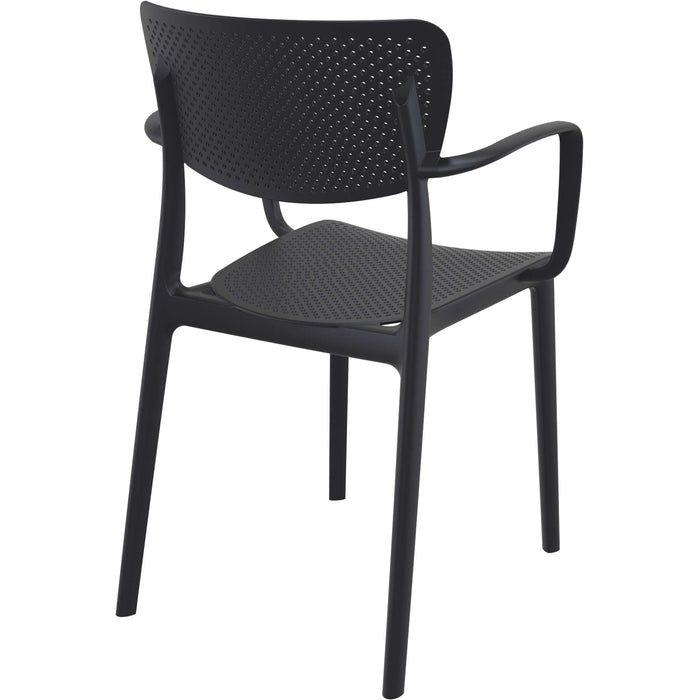 Siesta Loft Arm Chair - Black