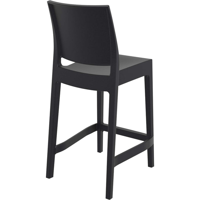 Siesta Maya Bar Stool  65cm (Counter Height) - Black