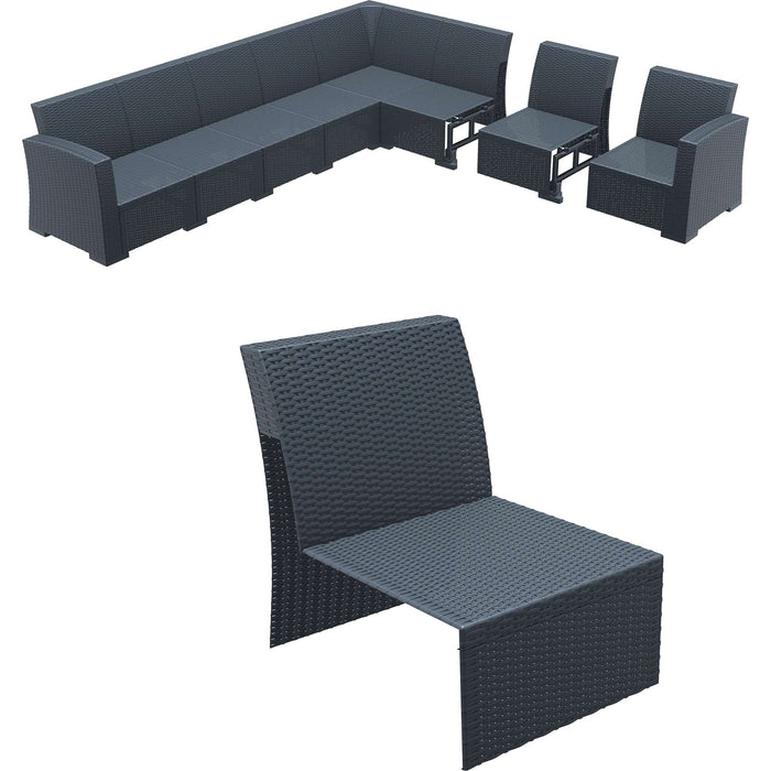Siesta Monaco Extension Part - Anthracite