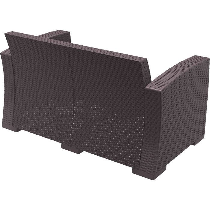 Siesta Monaco Lounge Sofa - Chocolate - No cushion