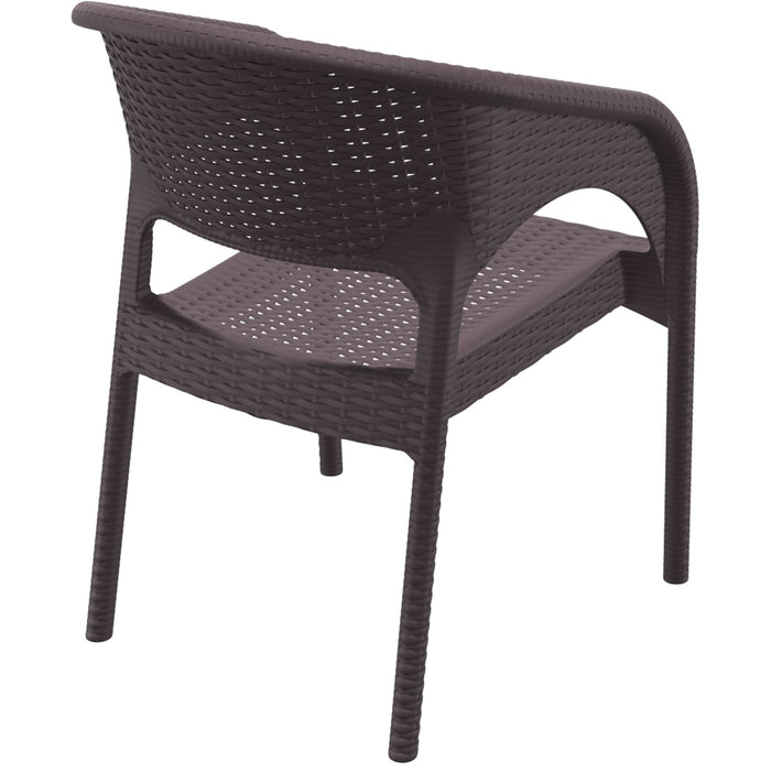 Siesta Panama Arm Chair - Chocolate