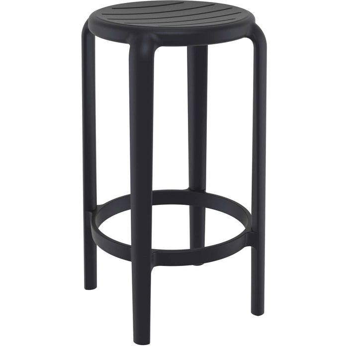 Siesta Tom Bar 65cm (Counter Height) Black