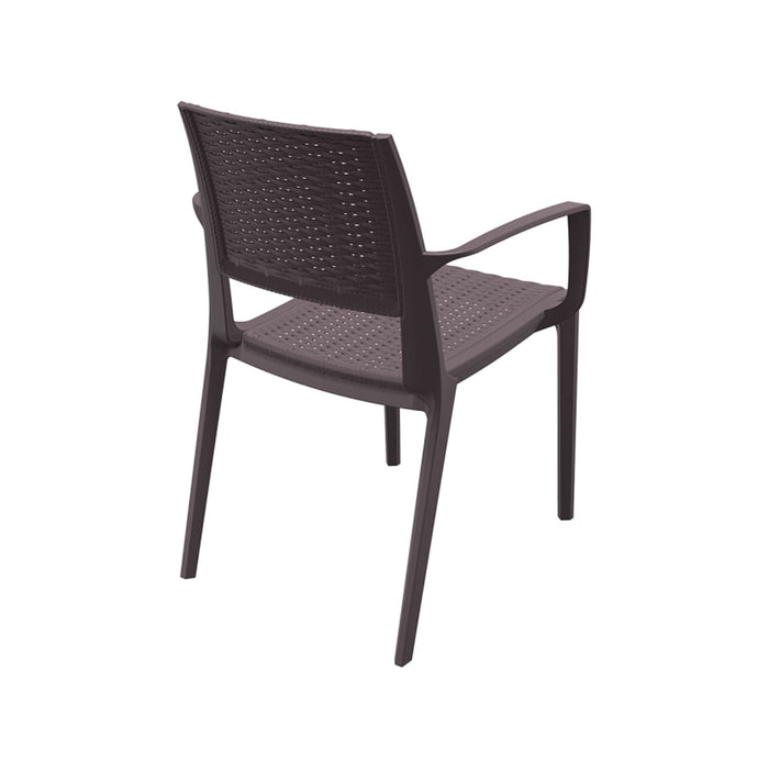 Siesta Capri Arm Chair - Chocolate