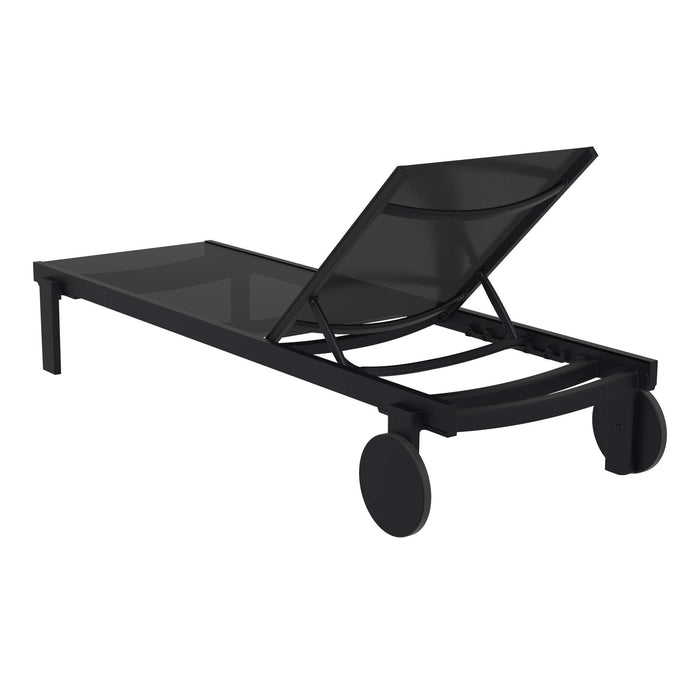 Siesta Casablanca Sun Lounger — Black