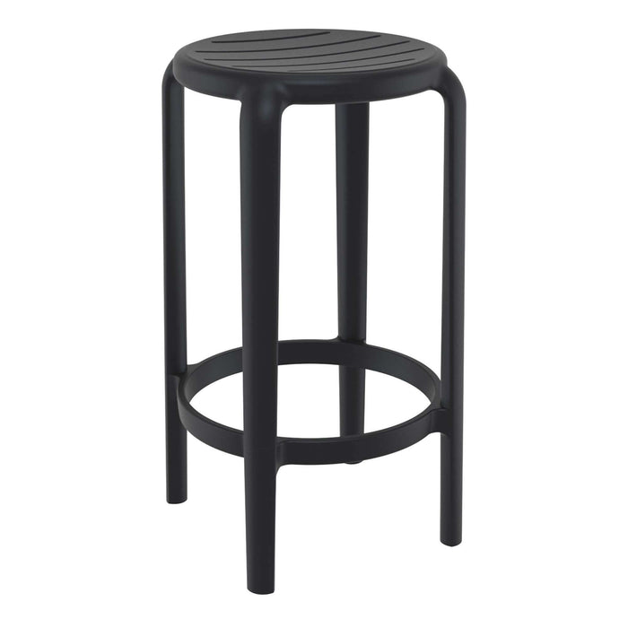 Siesta Tom Bar 65cm (Counter Height) Black