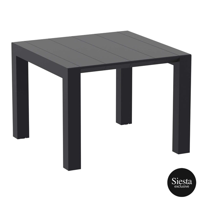 Siesta Vegas Table 100/140 - Black