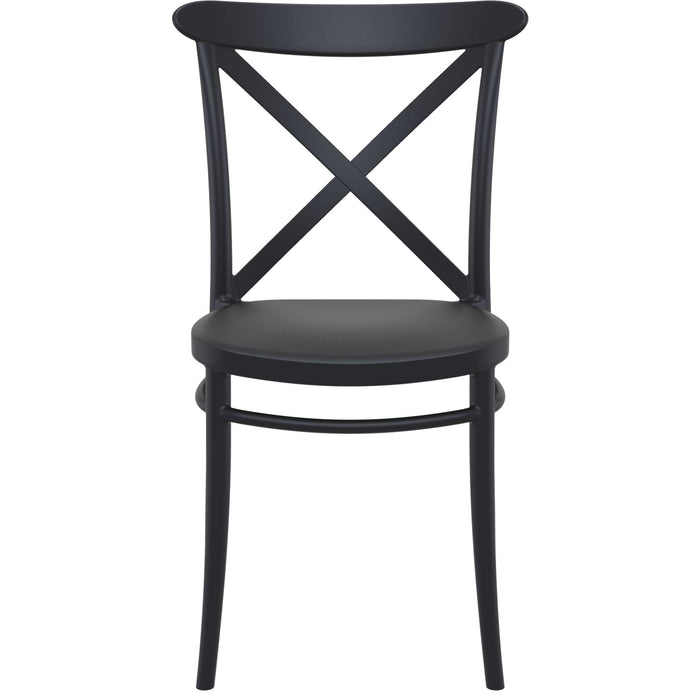 Siesta Cross Chair - Black