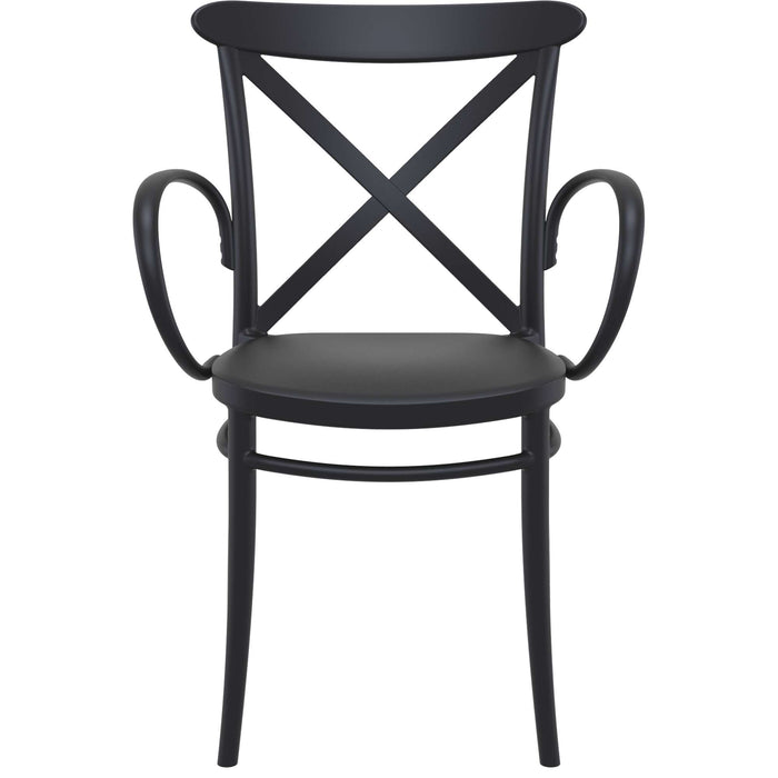 Siesta Cross XL Arm Chair - Black