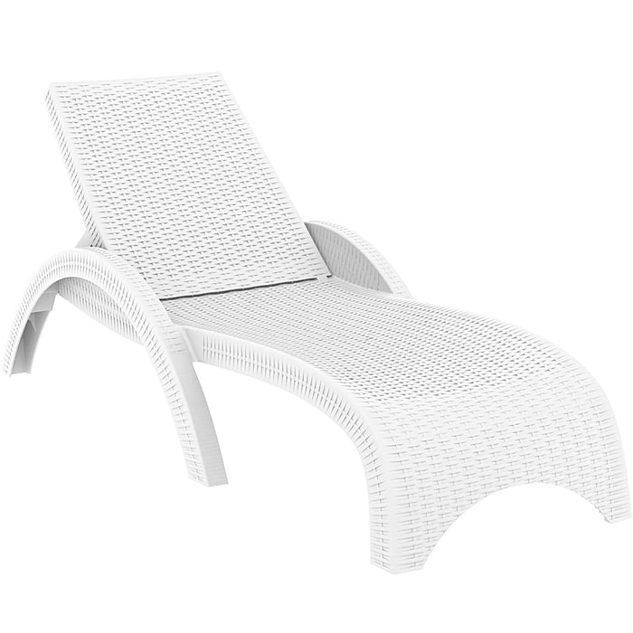 Siesta Fiji Sun Lounger - White