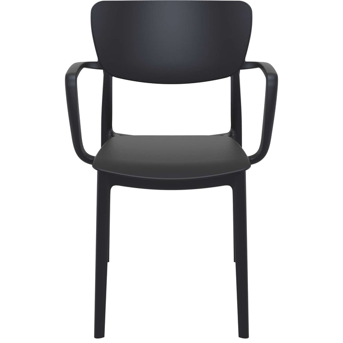 Siesta Lisa Arm Chair - Black