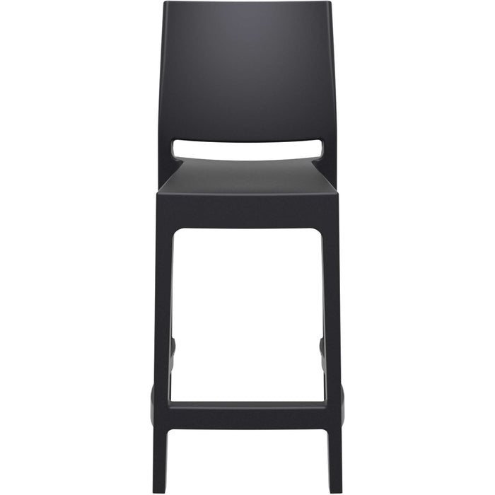Siesta Maya Bar Stool  65cm (Counter Height) - Black