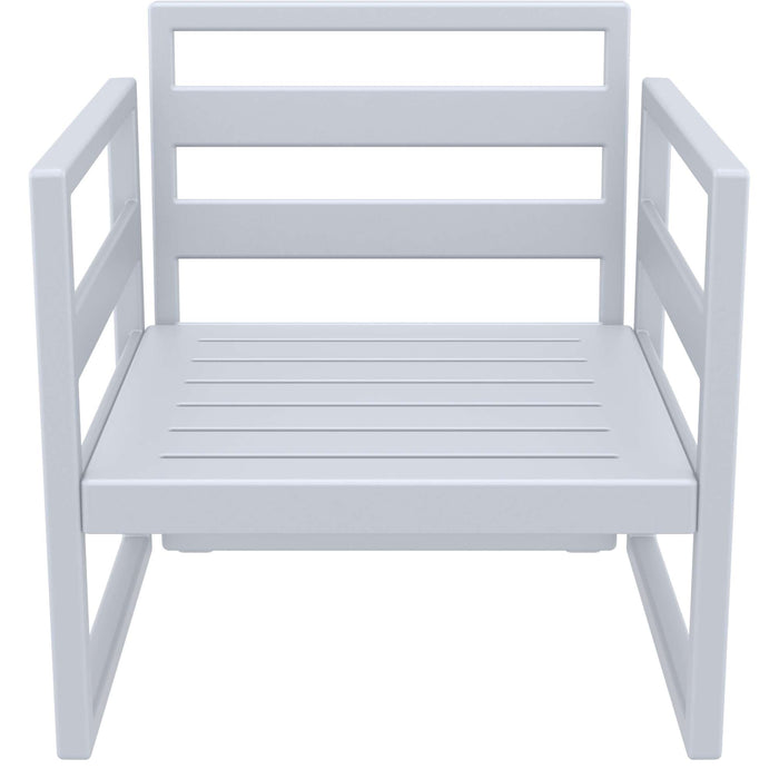 Siesta Mykonos Lounge Arm Chair - Silver Grey
