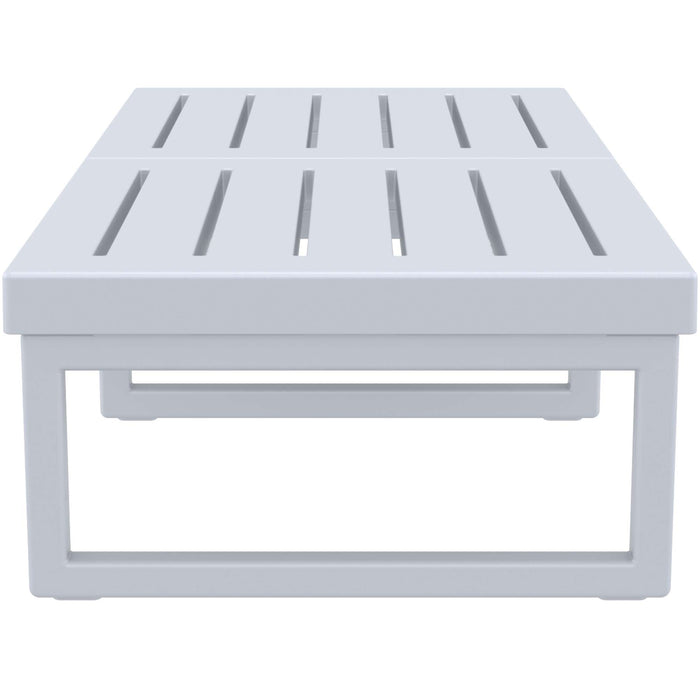 Siesta Mykonos Lounge Table XL - Silver Grey