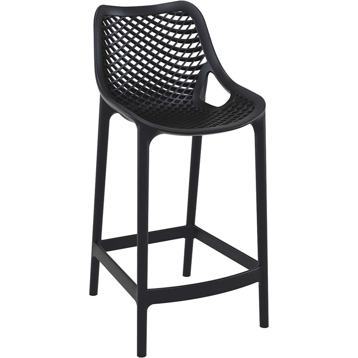 Siesta Air Bar Stool  65cm (Counter Height) - Black