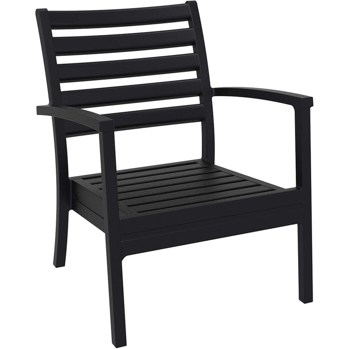 Siesta Artemis XL Lounge Arm Chair - Black