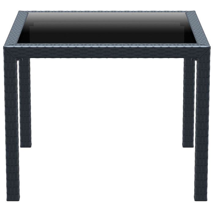 Siesta Bali Table 940 x 940 - Anthracite