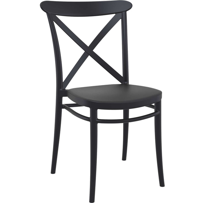 Siesta Cross Chair - Black
