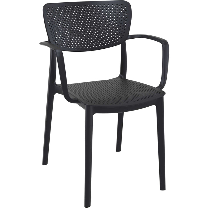 Siesta Loft Arm Chair - Black