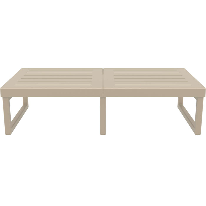 Siesta Mykonos Lounge Table XL - Taupe