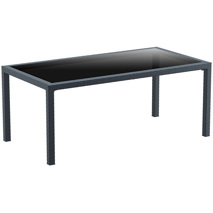 Siesta Tahiti Table 1800 x 940 - Anthracite