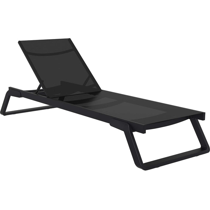 Siesta Tropic Sun Lounger Black