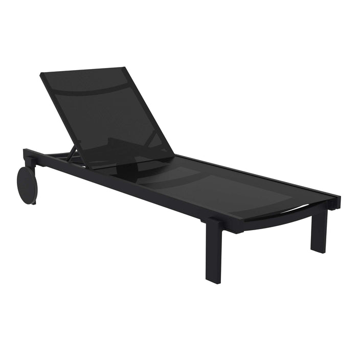 Siesta Casablanca Sun Lounger — Black