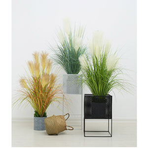 SOGA 4X 137cm Artificial Indoor Potted Reed Bulrush Grass Tree Fake Plant Simulation Decorative