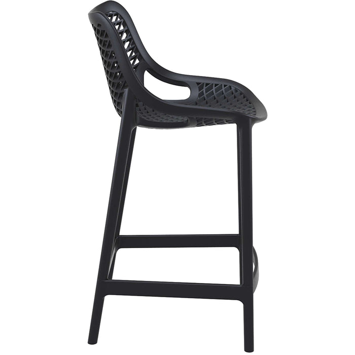 Siesta Air Bar Stool  65cm (Counter Height) - Black