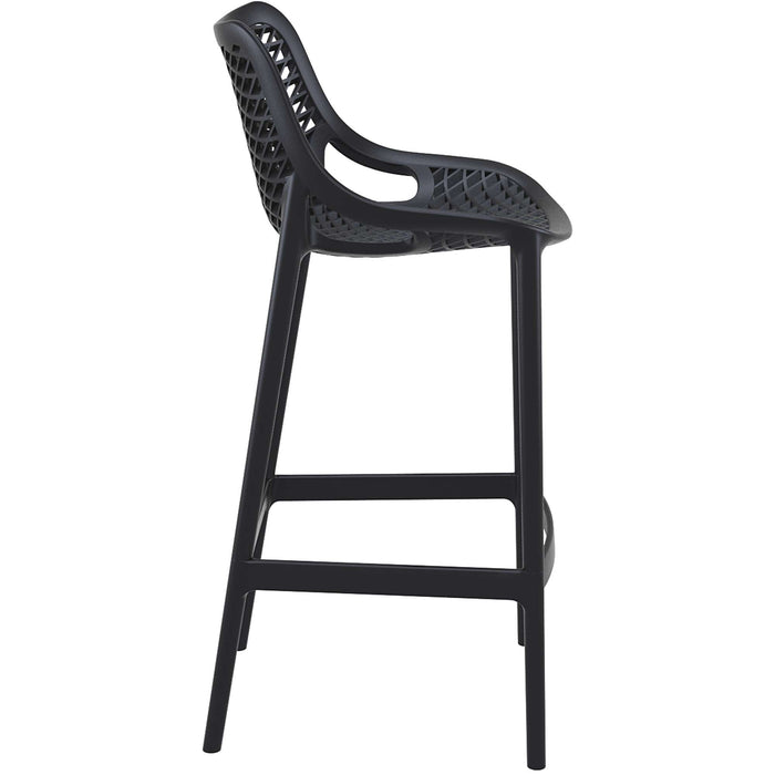 Siesta Air Bar Stool 75cm (Dry Bar Height) (Dry Bar Height) - Black