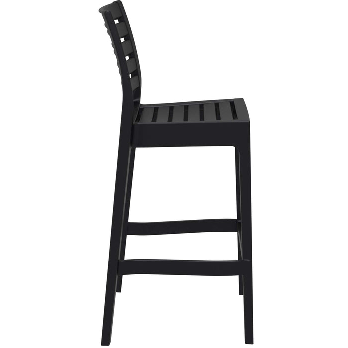 Siesta Ares Bar Stool 75cm (Dry Bar Height) - Black