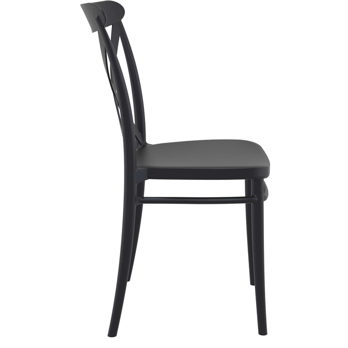 Siesta Cross Chair - Black