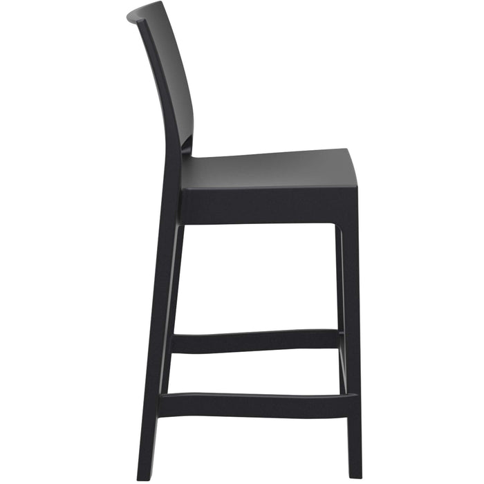 Siesta Maya Bar Stool  65cm (Counter Height) - Black