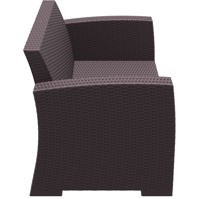Siesta Monaco Lounge Sofa - Chocolate - No cushion