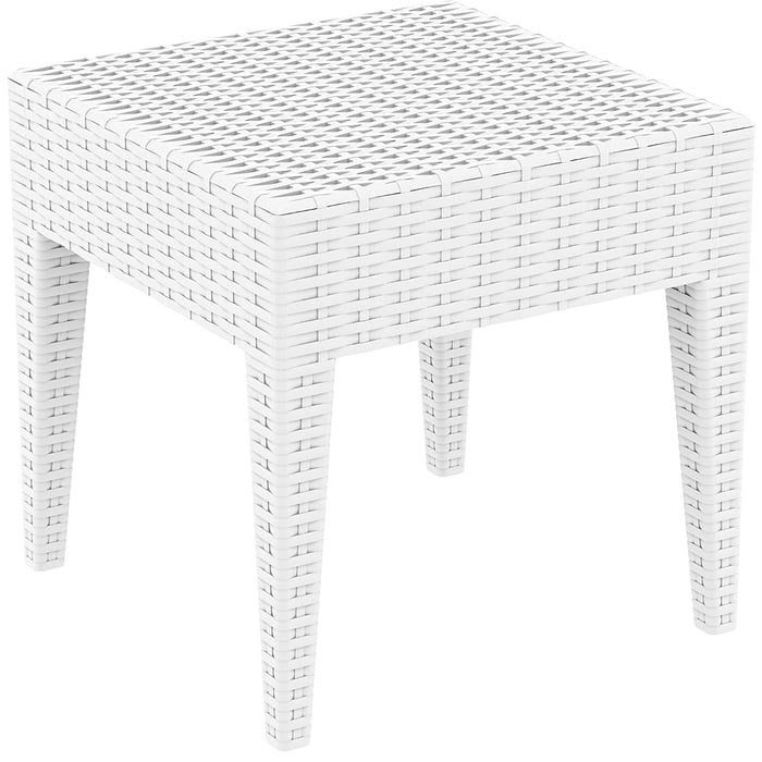 Siesta Miami (Tequila) Side Table - White